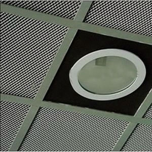 Perforated Metal Mesh Ceiling Grilles Decorative And