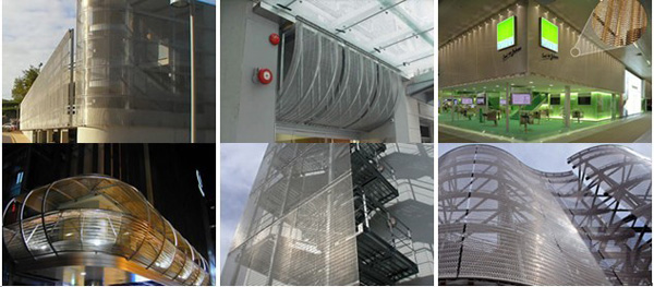 Architectural Mesh - Metal Fabric, Perforated Screen and Expanded